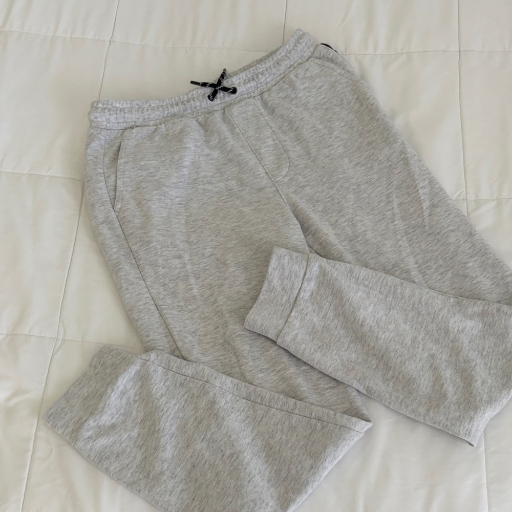 Heather Gray Jogger Sweatpants - Casual Cozy Lounge Pants